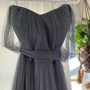 Size 10 dusty blue formal dress
